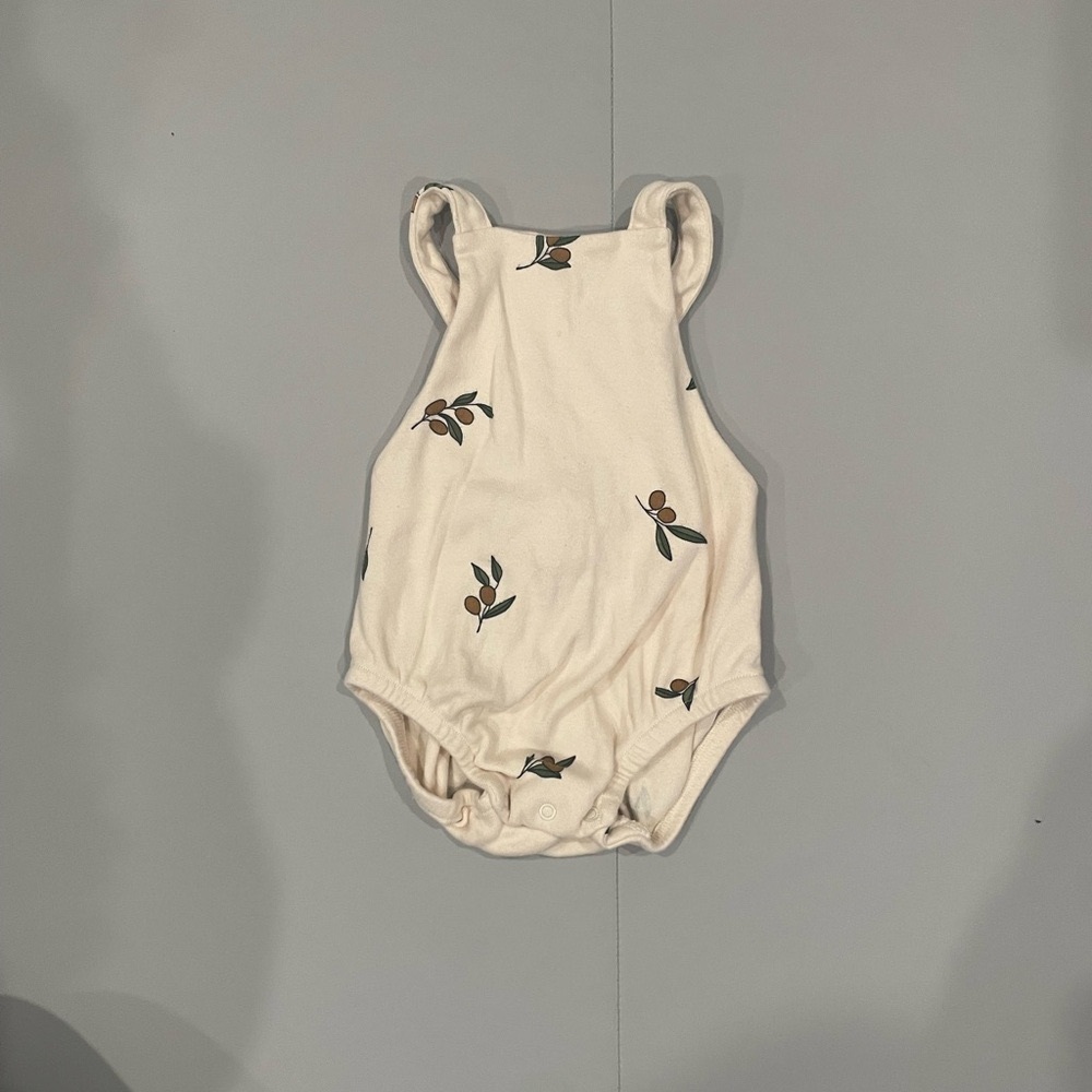Floral Cream Kids Bodysuit